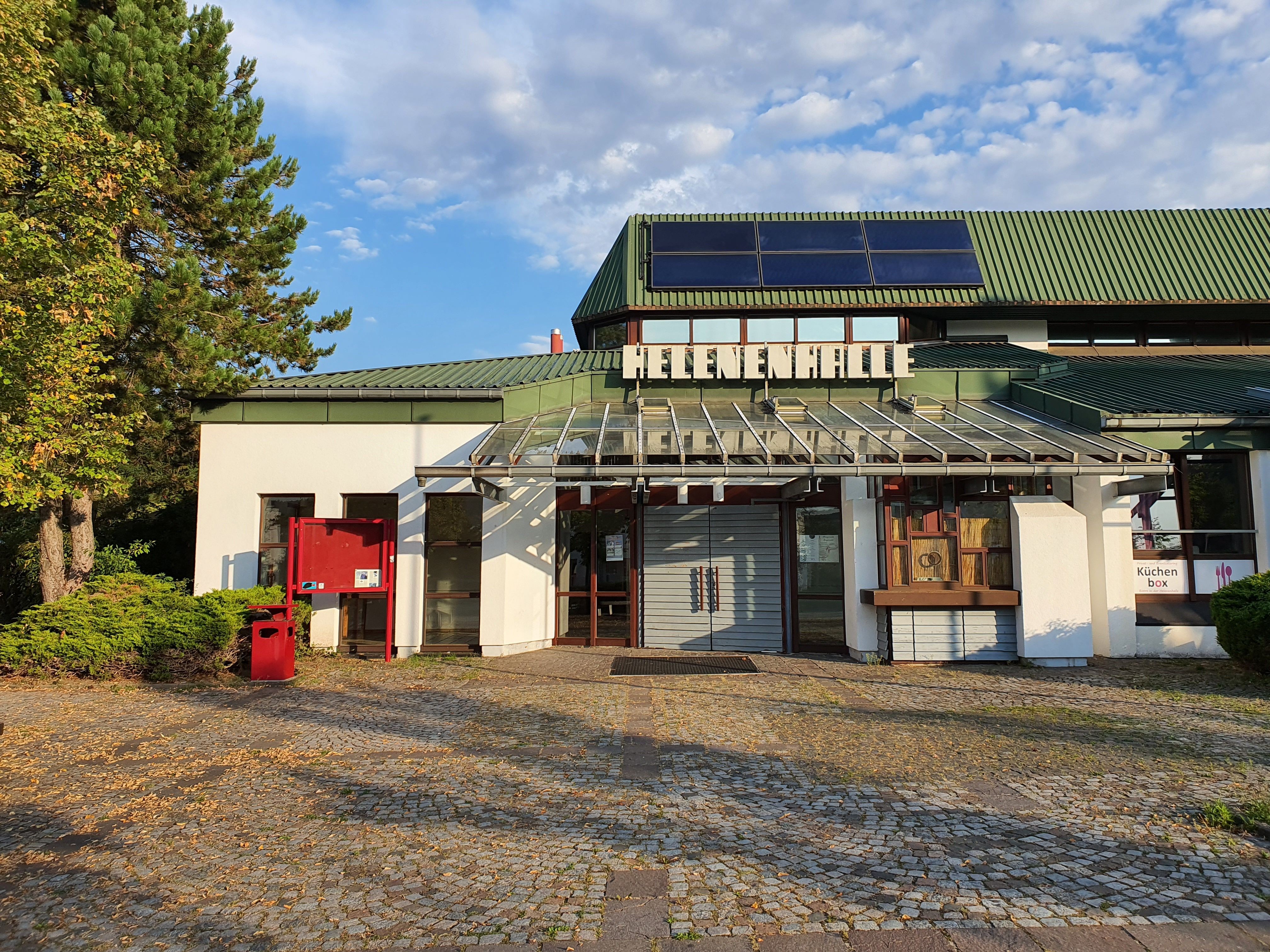 Helenenhalle Friedrichsthal, Front